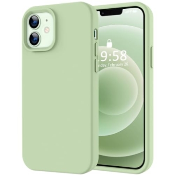 LOVE 3000 Designed for iPhone 12 Case/iPhone 12 Pro Case, Premium Silicone with [Soft Anti-Scratch M...