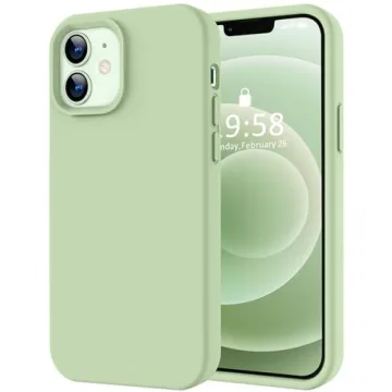 LOVE 3000 Designed for iPhone 12 Case/iPhone 12 Pro Case, Premium Silicone with [Soft Anti-Scratch M...