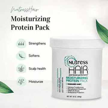 Nutress Hair One-Step Protein Treatment for Damaged Hair 16 oz.