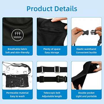 Mastectomy Drain Holder: 2 pcs Adjustable Mastectomy Drain Holder Drainage Pouch - Mastectomy Drainage Pouch for Breast Surgery Mastectomy Breast Reduction Augmentation Post