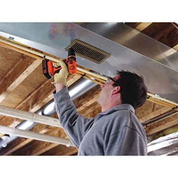 BLACK+DECKER 20V MAX Cordless Drill Lightweight Powerful LED