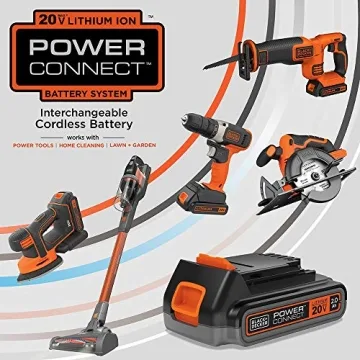 BLACK+DECKER 20V MAX Cordless Drill Lightweight Powerful LED