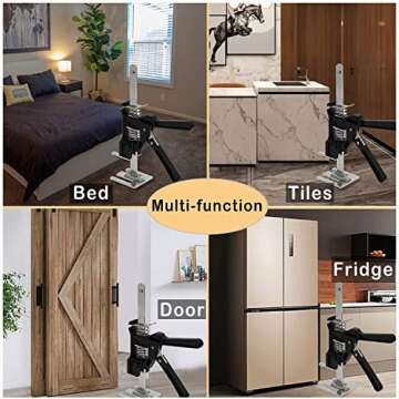 Labor Saving Arm Jack for Easy Furniture Installation