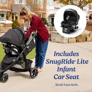 Graco Outpace LX All-Terrain Stroller with Car Seat Combo