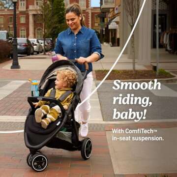 Graco Outpace LX All-Terrain Stroller with Car Seat Combo