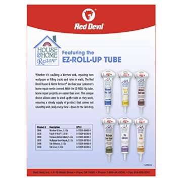 Red Devil 0438 House & Home Restore Tile Grout 5 Fl Oz White