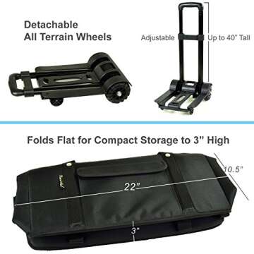 Picnic at Ascot Travel Cooler with Wheels- 64 Can Capacity- Collapsible Leakproof Cooler- Designed & Quality Approved in the USA