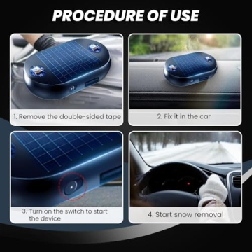 soputry Electromagnetic Anti-Freeze Car Snow Remover