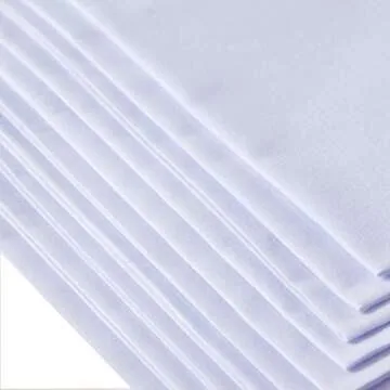 Ricosky Men's Cotton Handkerchiefs - Pack of 12 - Elegant