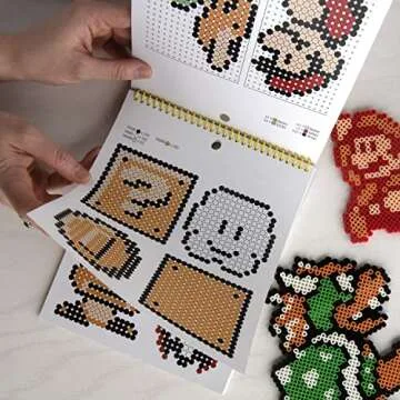 Super Mario Perler Bead Pattern Pad for Creative Fun