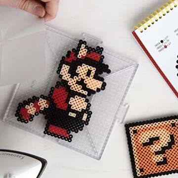 Super Mario Perler Bead Pattern Pad for Creative Fun