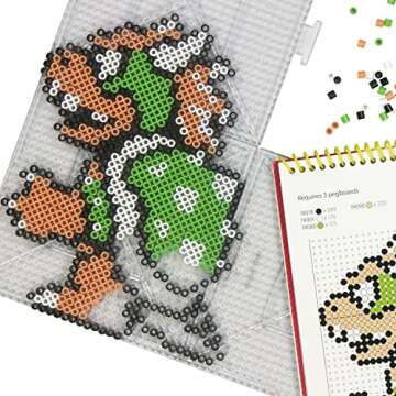 Super Mario Perler Bead Pattern Pad for Creative Fun