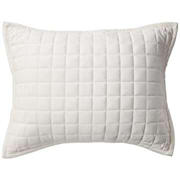 Tribeca Living Velvet Queen Quilt Set, Three-Piece Box Stitch Bedding, Includes Oversized Quilt & Tw...