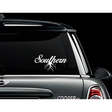 Southern Roots Vinyl Decal Pride Stickers Window Car Truck Automotive Window Bumper Sticker (3" X 7"...