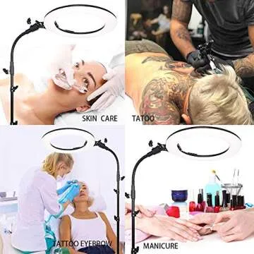 LGJFOTSUNCY 18'' Dimmable Bi-color Photography Light