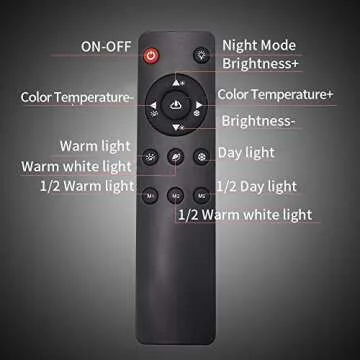 LGJFOTSUNCY 18'' Dimmable Bi-color Photography Light