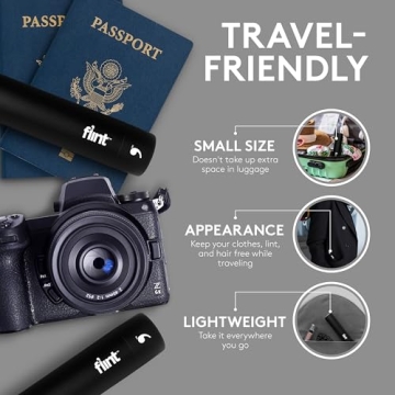 Flint Classic Mini Lint Roller with 90 Extra Sticky Sheets