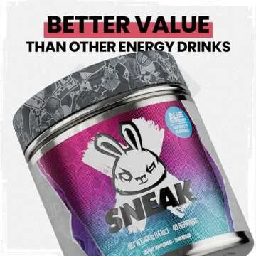 SNEAK Energy Drink Powder | Mixed Flavors | No Sugar. No Nasties. Just Natural Caffeine, Focus-Boosting Nootropics | 40 Servings