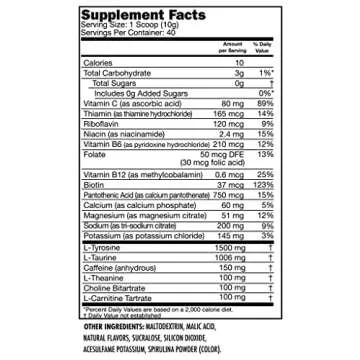 SNEAK Energy Drink Powder | Mixed Flavors | No Sugar. No Nasties. Just Natural Caffeine, Focus-Boosting Nootropics | 40 Servings