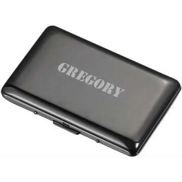 Personalized Double Sided Business Card Case