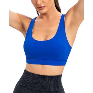 Strappy Sports Bra for Women with Sexy Design