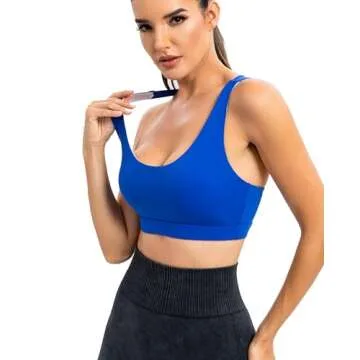 Strappy Sports Bra for Women with Sexy Design