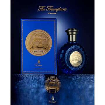 Paris Corner THE TRIUMPHANT SAPPHIRE EMIR EDP 3.4 Fl Oz Mens Fragrance Perfumes