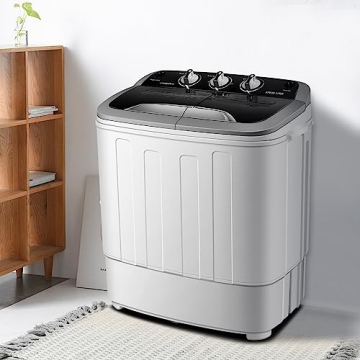 Compact Twin Tub Washer Dryer Combo for Small Spaces
