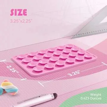 Silicone Phone Sticky Grip, Suction Phone Case Mount for iPhone and Android, Hands-Free Sticky Cell Phone Grip, Mobile Fidget Mirror Holder for Selfies and Videos…