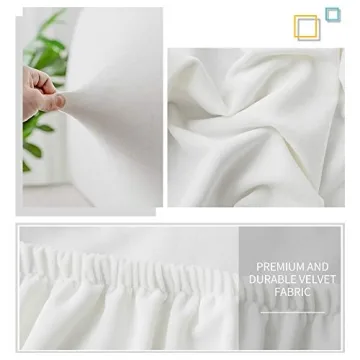 DUJUIKE Bed Headboard Slipcover - Stretch and Soft Protection