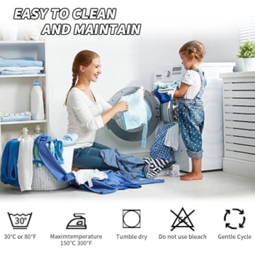 DUJUIKE Bed Headboard Slipcover - Stretch and Soft Protection