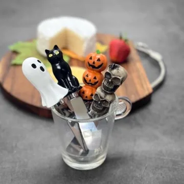 Halloween Cheese Spreader Set for Festive Gatherings