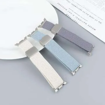 Braided Magnetic Bands for Galaxy Watch 8 Band Women Men