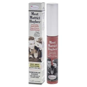 theBalm Meet Matt(e) Hughes Set of 6 Mini Long-Lasting Liquid Lipsticks, 0.04 Ounce (Pack of 6)