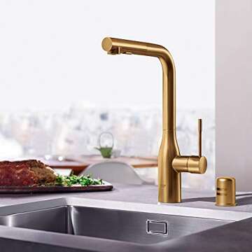GROHE 40634GN0 Stylish Kitchen Air Gap Faucet