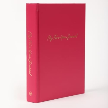 Charming 5 Year Journal - Perfect for Daily Reflections and Memories.