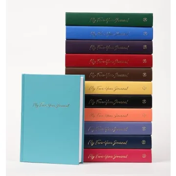 Charming 5 Year Journal - Perfect for Daily Reflections and Memories.
