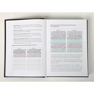 Charming 5 Year Journal - Perfect for Daily Reflections and Memories.