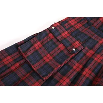 Runcati Tartan Utility Kilt for Men - Stylish & Functional