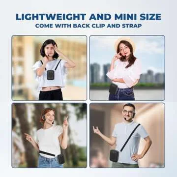 Wireless Bluetooth Voice Amplifier for Teachers – 15W Portable Mini Speaker