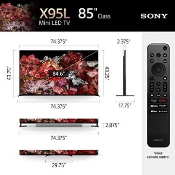 Sony 85" Mini LED 4K Ultra HD TV - Best Viewing Experience