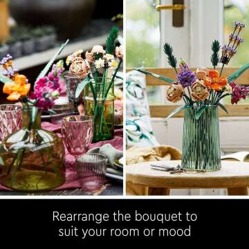 LEGO Flower Bouquet Set for Home Decoration