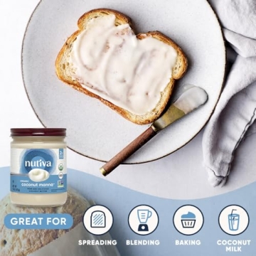 Nutiva Organic Coconut Manna - Versatile Coconut Puree