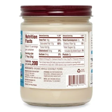 Nutiva Organic Coconut Manna - Versatile Coconut Puree