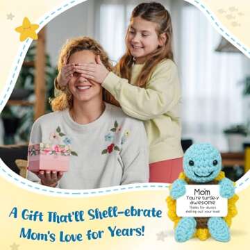 Adorable OASSIE Positive Turtle Crochet for Moms and Friends