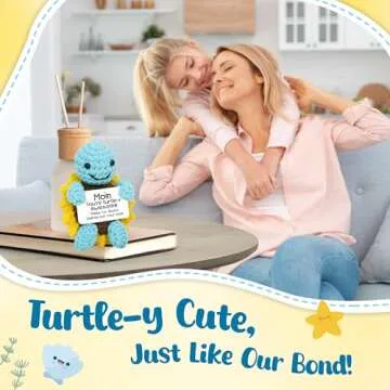 Adorable OASSIE Positive Turtle Crochet for Moms and Friends