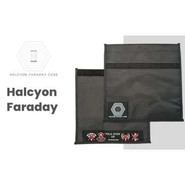 Halcyon Faraday Bag for Maximum Signal Blocking Security
