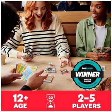 Spin Master Games, Dumb Ways to Die, The Viral Meme Card Game from YouTube and TikTok, Survival Strategy Fun, 2-5 Players, for Ages 12 & Up