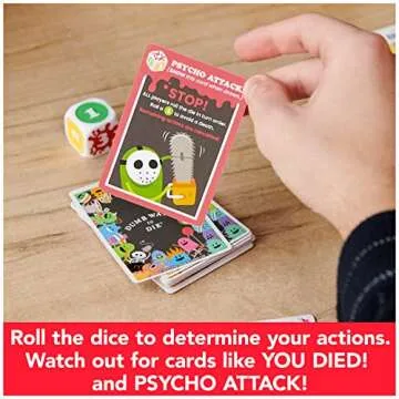 Spin Master Games, Dumb Ways to Die, The Viral Meme Card Game from YouTube and TikTok, Survival Strategy Fun, 2-5 Players, for Ages 12 & Up
