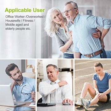 AUVON Rechargeable TENS Unit for Pain Relief and Relaxation